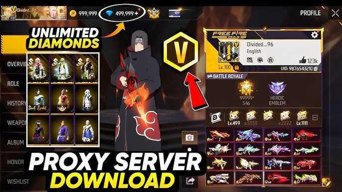 FF VIP Proxy Server