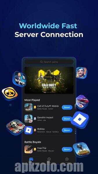 GearUp Booster Premium Mod APK