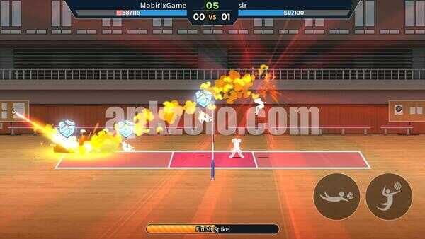 Volleyball King Mod APK Unlimited Gold