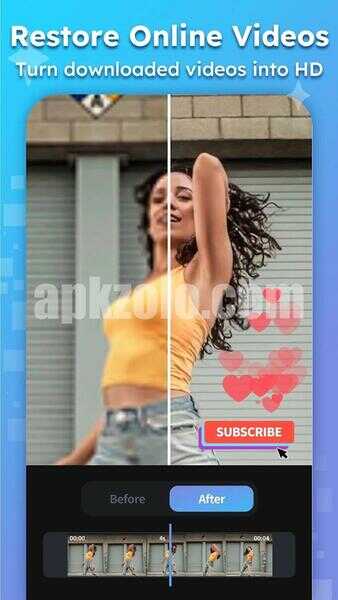 AI Video Enhancer Mod APK Premium Unlocked