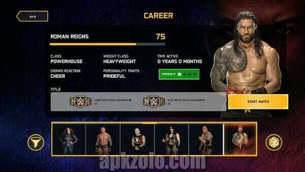 WWE2K25 Netflix Edition APK