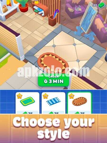 Renovation Day Mod APK Unlimited Stars