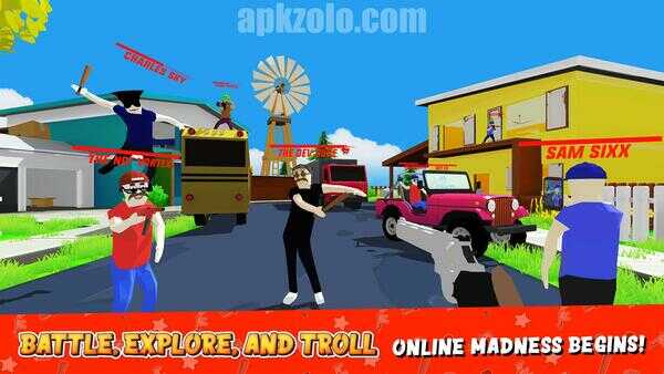 Dude Theft Wars Mod APK Unlimited Money