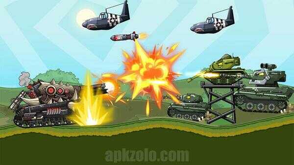 Tank Arena Steel Battle Mod APK Unlocked All Tanks