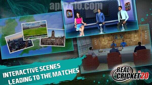Real Cricket 20 Mod APK Unlimited Tickets