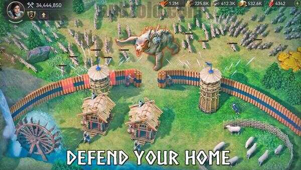 Viking Rise Mod APK Unlimited Money and Gems