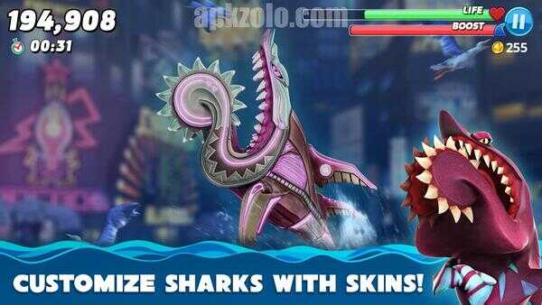 Hungry Shark World Mod APK Unlocked All