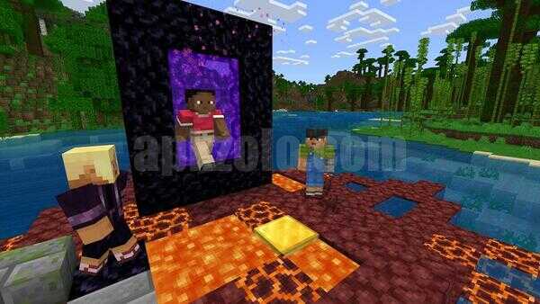Minecraft 1.21.90.27 APK Menu