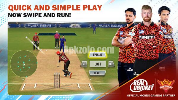 Real Cricket Swipe Mod APK Latest Version