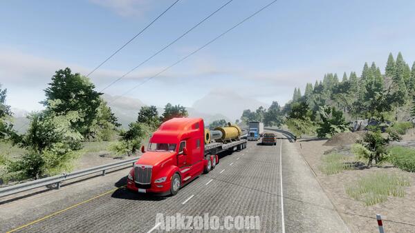 Truck Simulator Big Rigs Mod APK Unlocked Everything