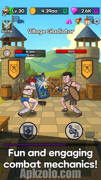 Legend of Gladiator Mod APK Unlimited Money