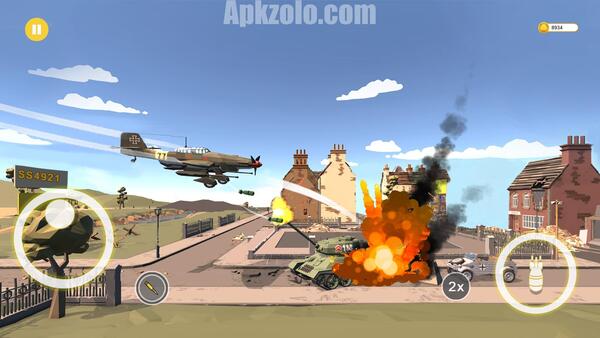 Bomber Ace Mod APK Unlimited Gems