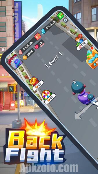 Back Fight Mod APK For Android