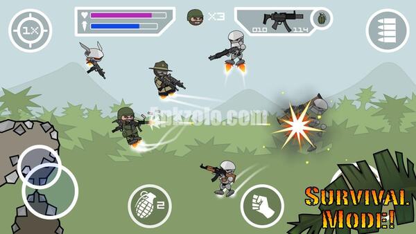 Mini Militia Classic Mod APK Unlimited Ammo and Nitro