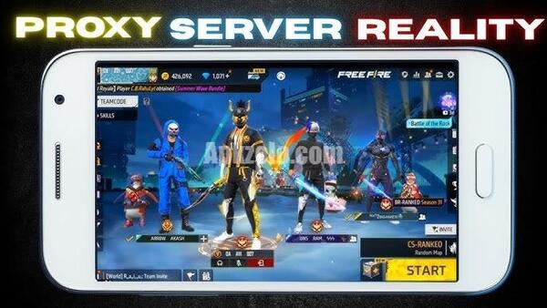 Free Fire Proxy Server APK Latest Version