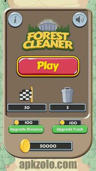 Forest Cleaner Mod APK Unlimited Coins