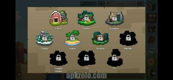 Lovely Craft Piston Trap APK Unlocked Game