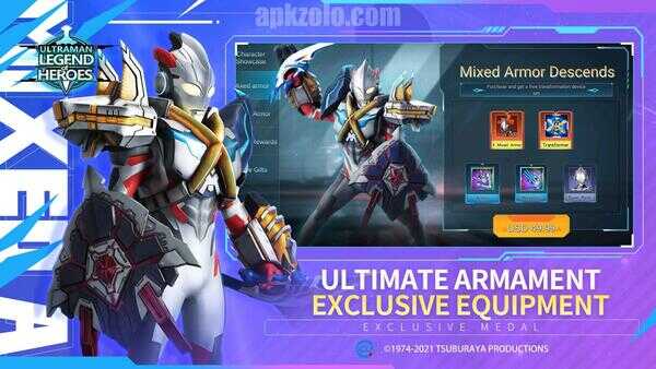 Ultraman: Legend of Heroes Mod APK Unlock All Characters